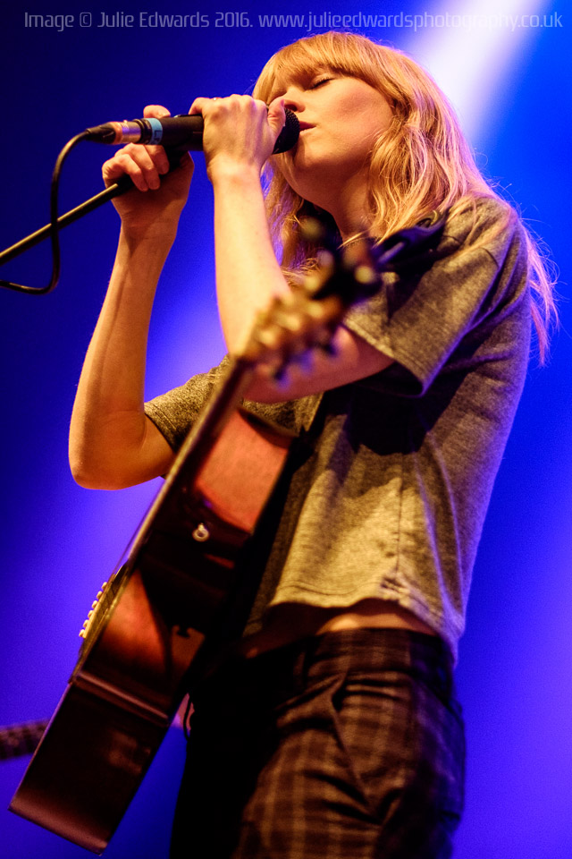 Lucy Rose plays Brighton Dome on 18/02/2016. Picture by Julie Edwards. X-T1, ISO800, 1/180th @ F1.2, Astia Simulation